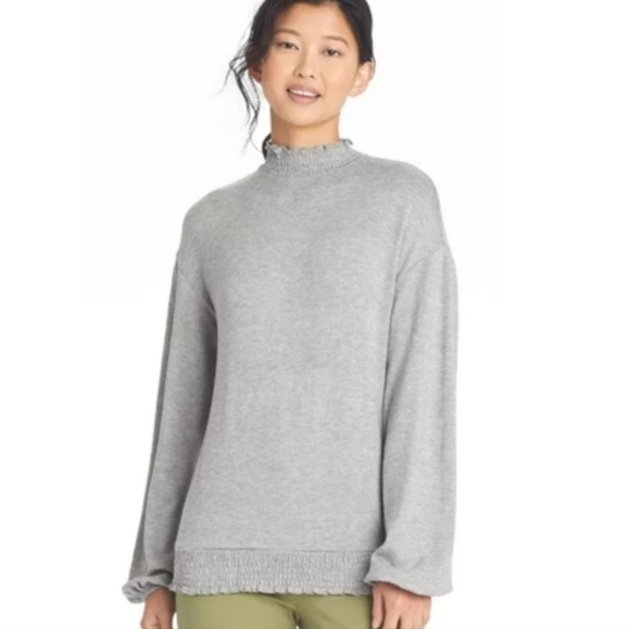 A New Day High neck Smocked Tshirt Green Size S - Picture 5 of 5